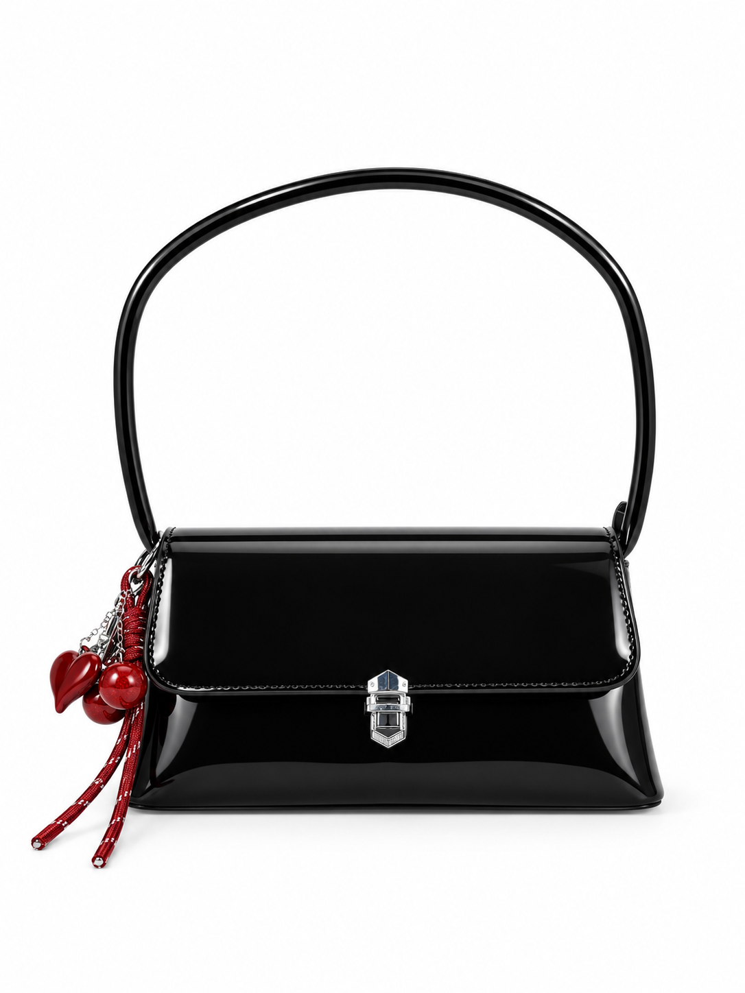 Baguette charol Athena Bag - Imagen 2