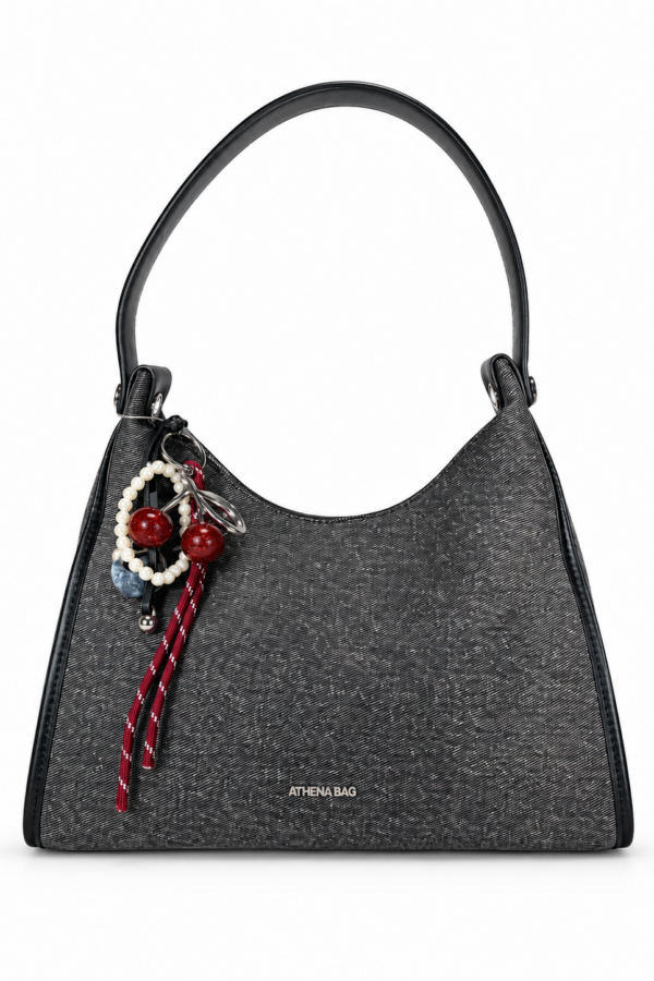 Cartera Baguette Denim - Athena Bag