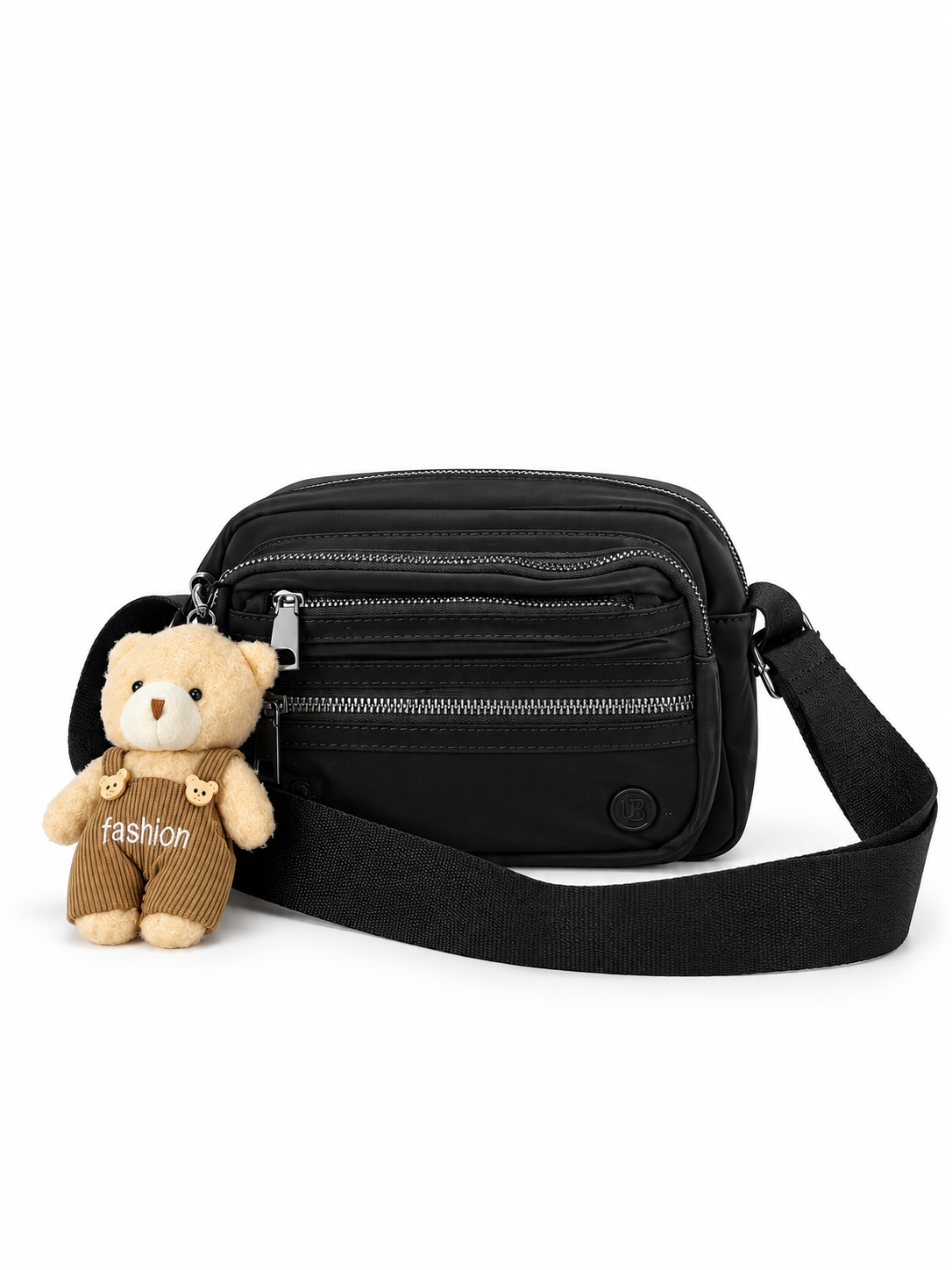 Morral Bandolera con Correa Ajustable y Múltiples Bolsillos - Imagen 2