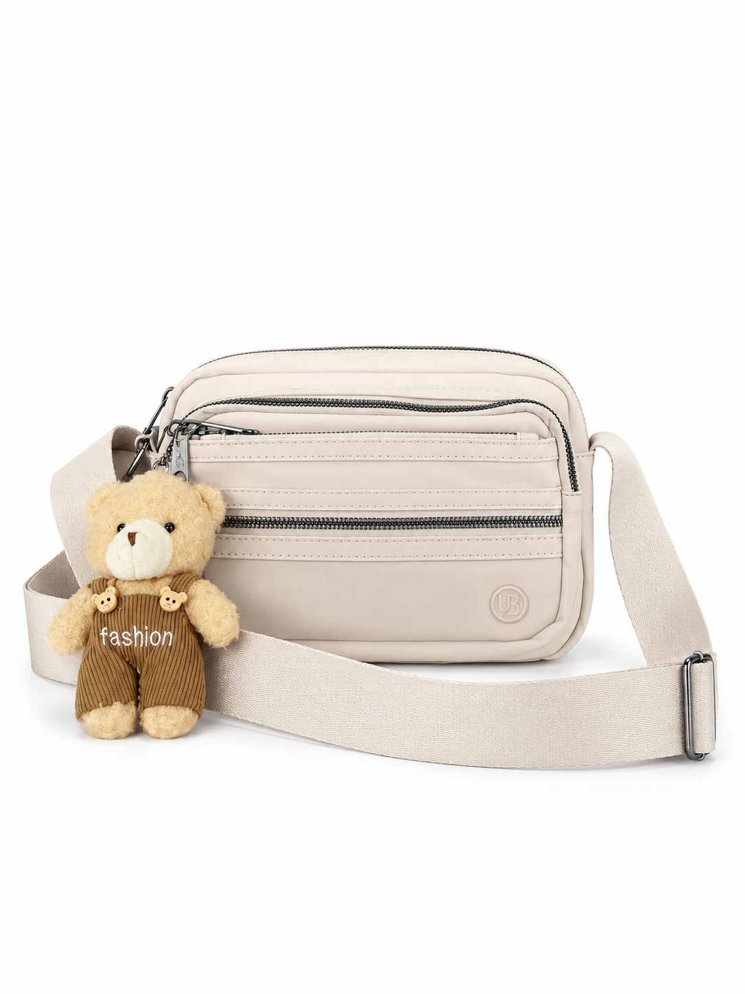 Morral Bandolera con Correa Ajustable y Múltiples Bolsillos - Imagen 4