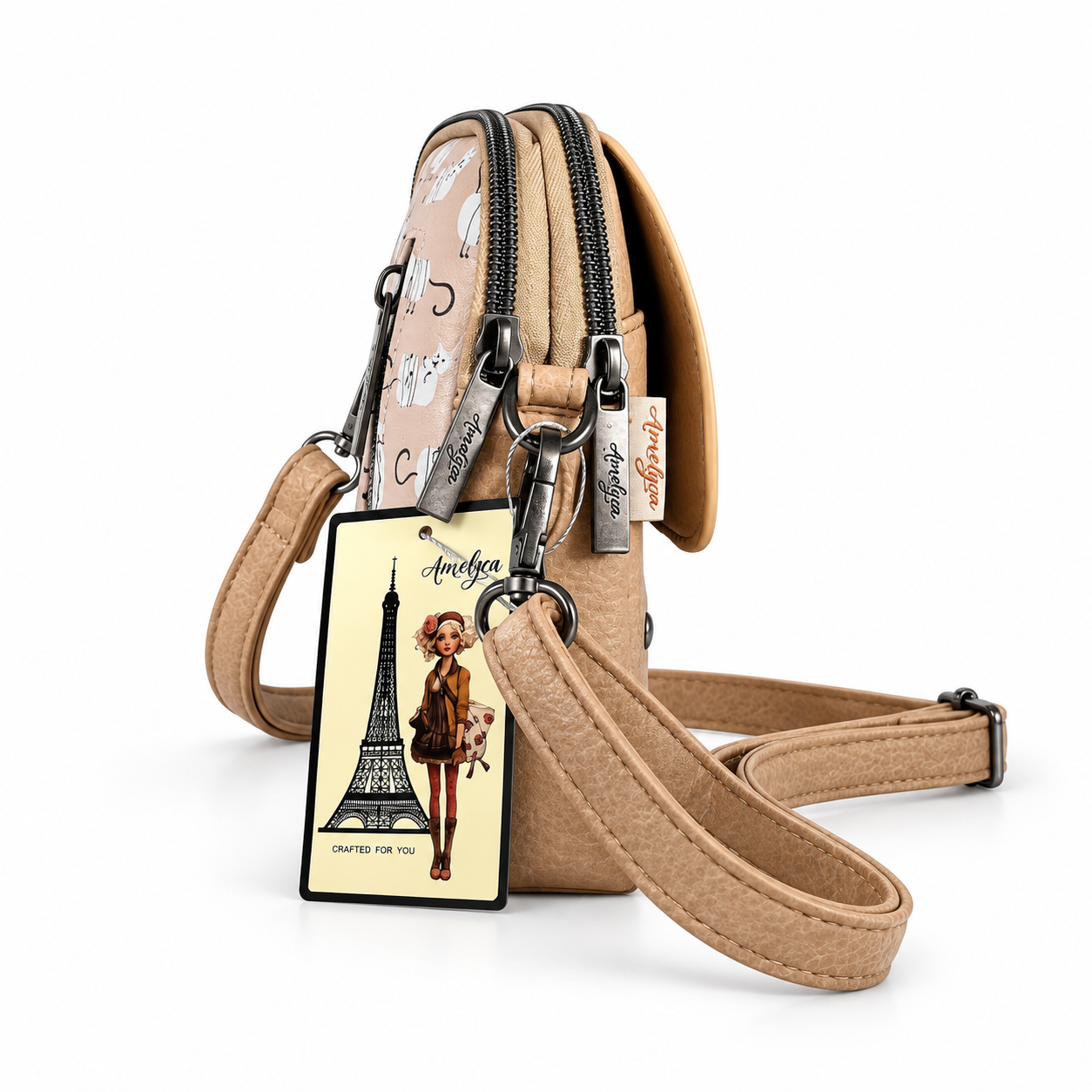 Bolsa Crossbody Vintage - Imagen 3
