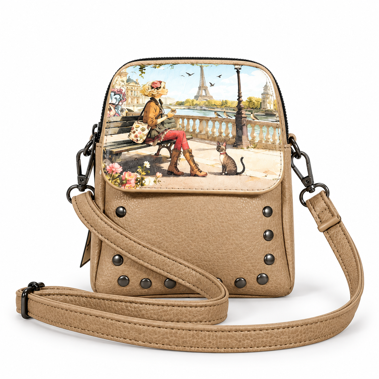 Bolsa Crossbody Vintage - Imagen 4